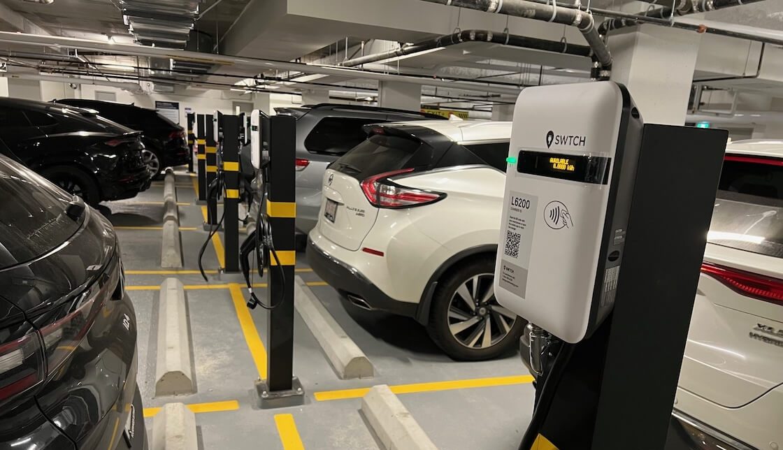 Chargers for multifamily properties