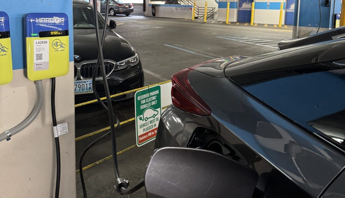 Harbor Park Garage Baltimore EV Charging
