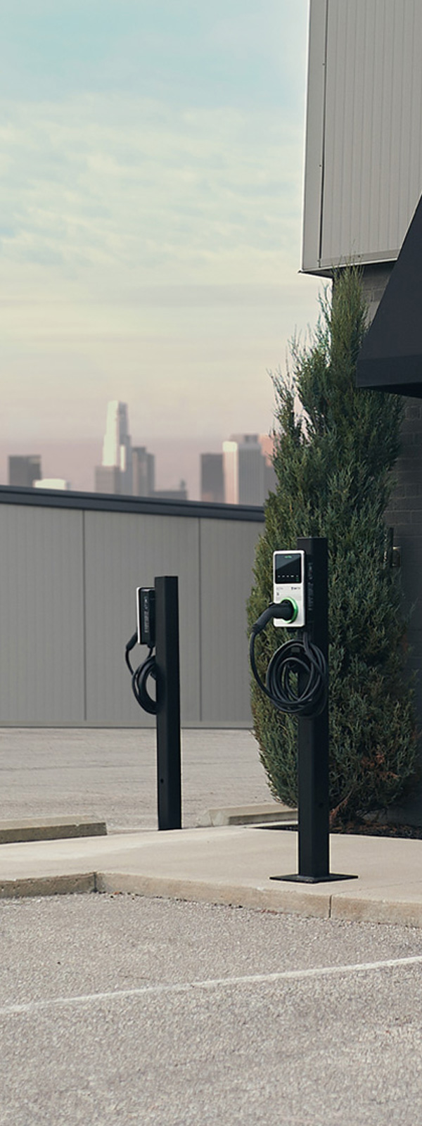 Recharge de VE pour les lieux de travail