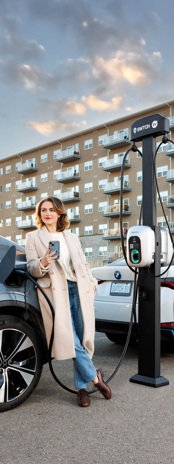 Recharge de VE pour les habitations collectives