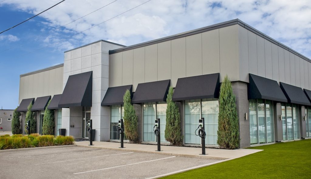 Commercial EV charging stations